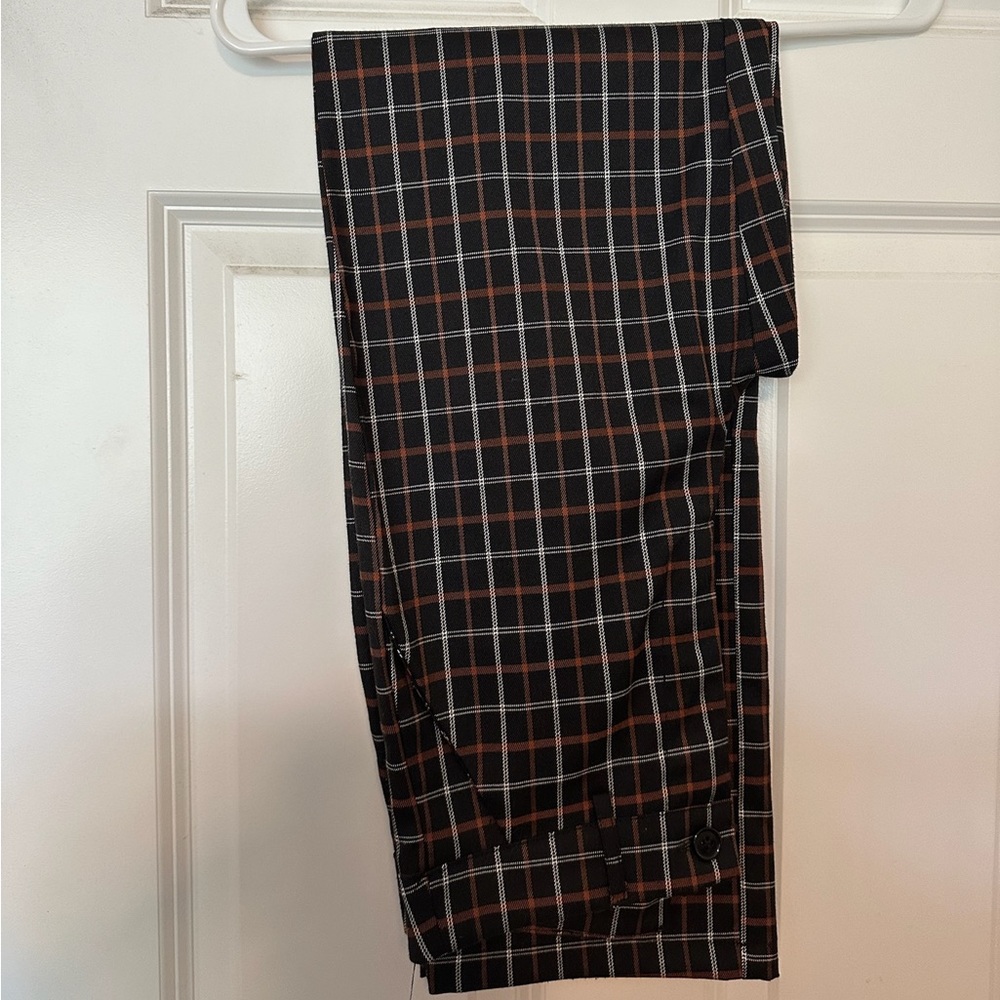 Plaid trousers